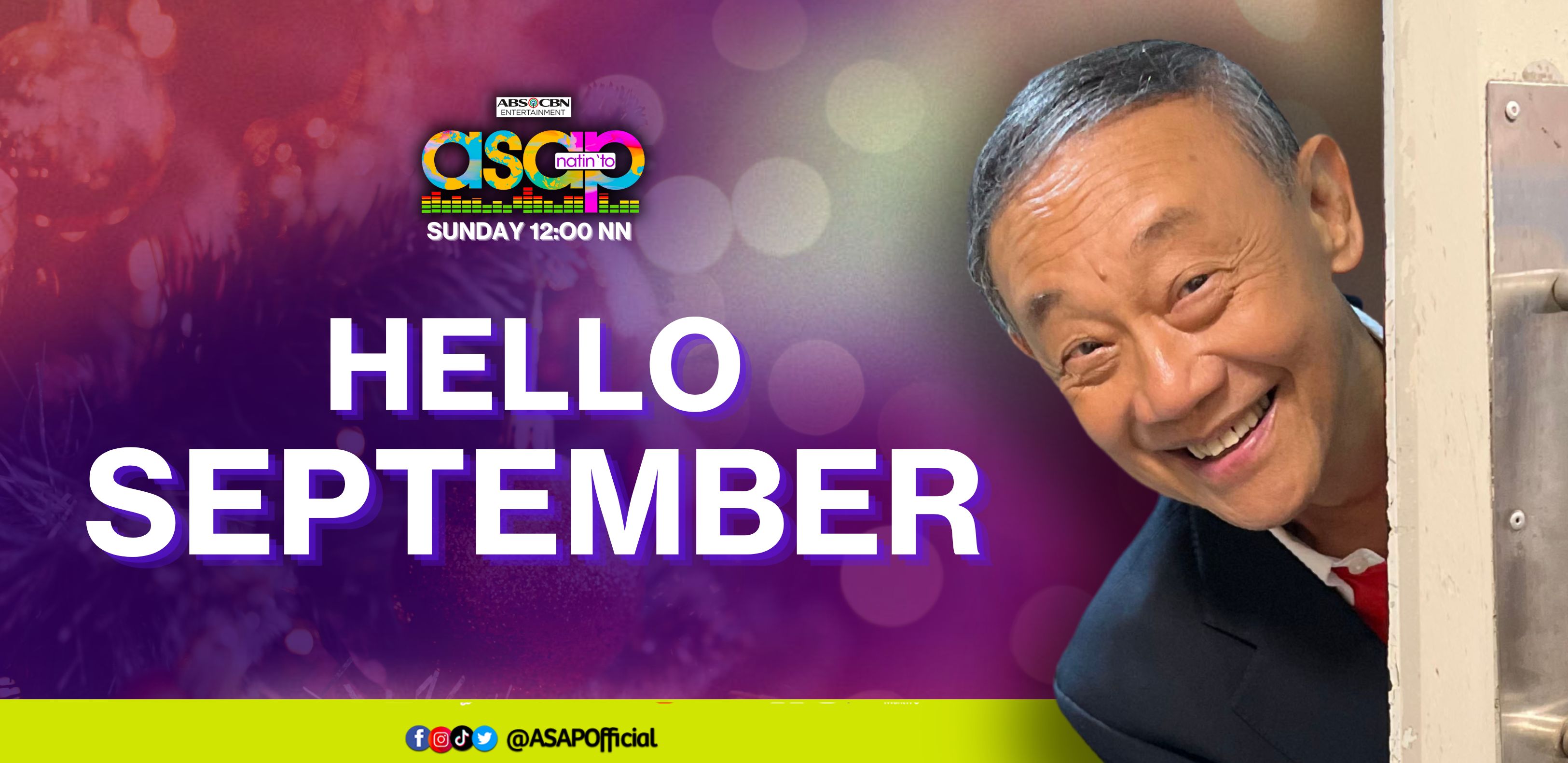 Jose Mari Chan kicks off the Christmas season on 'ASAP Natin 'To'